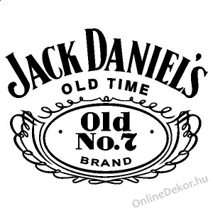 Faldekoráció, Falimatrica, Faltetoválás - Márkanevek - Jack Daniels 1964