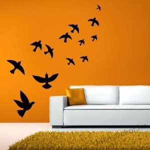 Wall sticker, Wall tattoo, Wall decoration, Wall decal - Animal - Bird, Dove 1972