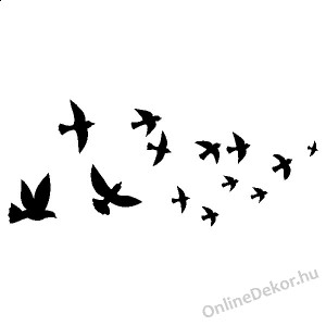Wall sticker, Wall tattoo, Wall decoration, Wall decal - Animal - Bird, Dove 1972