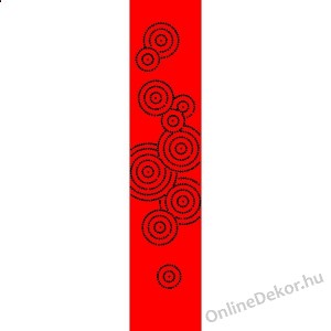 Wall sticker, Wall tattoo, Wall decoration, Wall decal - Pattern stripe - Circle 1975
