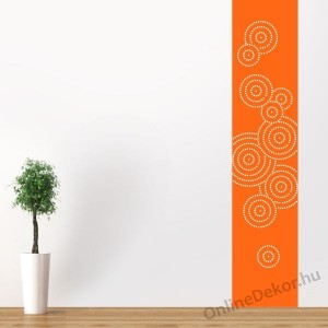 Wall sticker, Wall tattoo, Wall decoration, Wall decal - Pattern stripe - Circle 1975