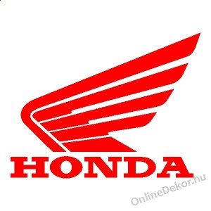 Wall sticker, Wall tattoo, Wall decoration, Wall decal - Brand name - Honda 1976