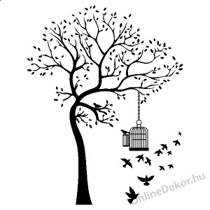 Wall sticker, Wall tattoo, Wall decoration, Wall decal - Tree - Tree 2017