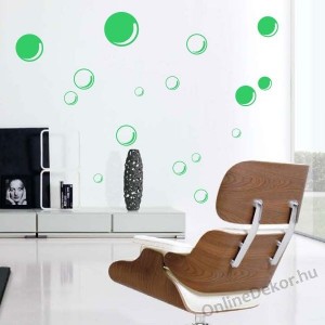 Wall sticker, Wall tattoo, Wall decoration, Wall decal - Separate sticker set - Bubble 2022