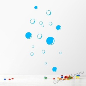 Wall sticker, Wall tattoo, Wall decoration, Wall decal - Separate sticker set - Bubble 2022