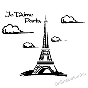 Wall sticker, Wall tattoo, Wall decoration, Wall decal - City - Paris 2023