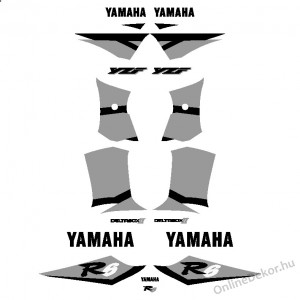 Motor sticker, Motor decal - 01.Motor sticker - Yamaha - YZF-R6