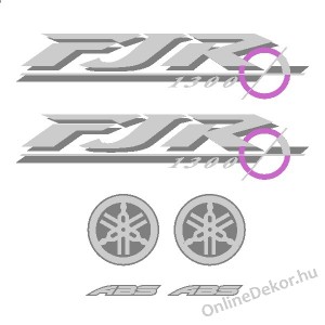 Motor sticker, Motor decal - 01.Motor sticker - Yamaha - FJR 1300