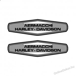 Motormatrica, Motor dekor&aacute;ci&oacute;k - 01.Motormatric&aacute;k - Harley Davidson - Aermacchi Harley Davidson
