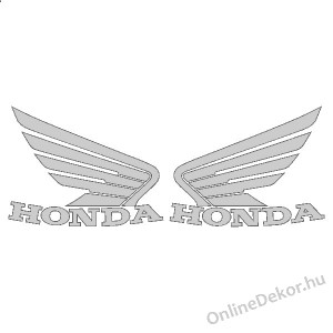 Motormatrica, Motor dekor&aacute;ci&oacute;k - 01.Motormatric&aacute;k - Honda - Honda log&oacute;, sz&aacute;rny