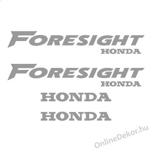 Motormatrica, Motor dekor&aacute;ci&oacute;k - 02.Robog&oacute; matric&aacute;k - Honda - Foresight
