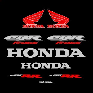 Motor sticker, Motor decal - 01.Motor sticker - Honda - CBR1000RR Fireblade