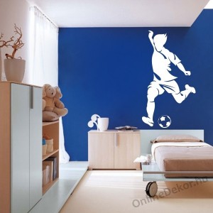 Wall sticker, Wall tattoo, Wall decoration, Wall decal - Sport - Football player  2103