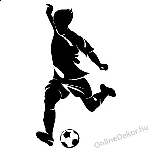 Wall sticker, Wall tattoo, Wall decoration, Wall decal - Sport - Football player  2103