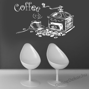Wall sticker, Wall tattoo, Wall decoration, Wall decal - Kitchen - Coffee 2104