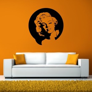 Wall sticker, Wall tattoo, Wall decoration, Wall decal - Celeb - Marilyn Monroe 2107