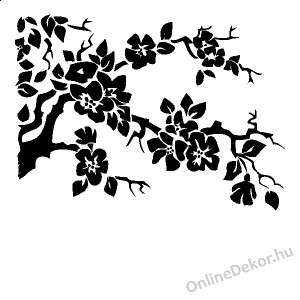 Faldekoráció, Falimatrica, Faltetoválás - Fa - Faág 2109