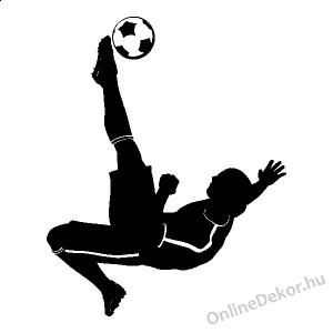 Wall sticker, Wall tattoo, Wall decoration, Wall decal - Sport - Football player 2117