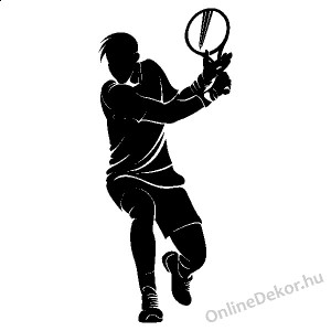 Wall sticker, Wall tattoo, Wall decoration, Wall decal - Sport - Tennis 2121