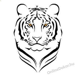 Faldekoráció, Falimatrica, Faltetoválás - Állat - Tigris 2122