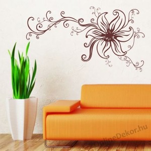 Wall sticker, Wall tattoo, Wall decoration, Wall decal - Flower II. - Flower 2125