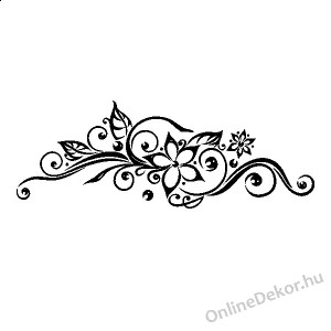 Wall sticker, Wall tattoo, Wall decoration, Wall decal - Tendril - Tendril 2131