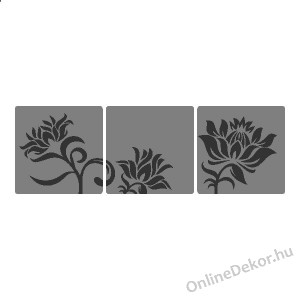 Wall sticker, Wall tattoo, Wall decoration, Wall decal - Mosaic wall tattoo - Flower 2136