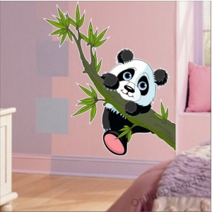 Faldekor&aacute;ci&oacute;, Falimatrica, Faltetov&aacute;l&aacute;s - Gyerekszoba - Nyomtatott falmatrica (Nem sz&iacute;nezhető) - Pandamaci 2140