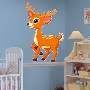 Wall sticker, Wall tattoo, Wall decoration, Wall decal - Children's room - 04.Printed wall sticker (No colour) - Roe 2144