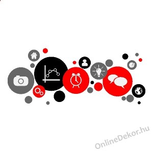 Faldekoráció, Falimatrica, Faltetoválás - Iroda - Iroda 2151