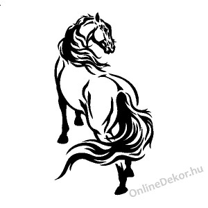 Faldekoráció, Falimatrica, Faltetoválás - Ló, Lovak - Ló 2180