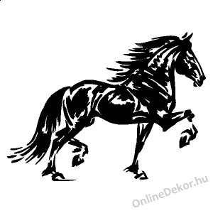Wall sticker, Wall tattoo, Wall decoration, Wall decal - Horse - Horse 2185