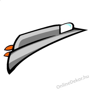 Faldekoráció, Falimatrica, Faltetoválás - Gyerekszoba - Nyomtatott falmatrica (Színezhető) - Repülő 219
