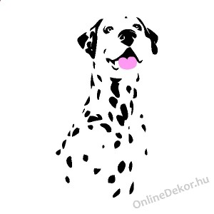 Faldekoráció, Falimatrica, Faltetoválás - Kutyák - Dalmata 2196