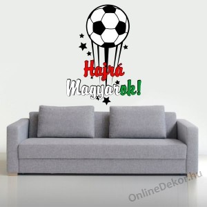 Faldekor&aacute;ci&oacute;, Falimatrica, Faltetov&aacute;l&aacute;s - Futball csapatok - Hajr&aacute; Magyarok! 2197