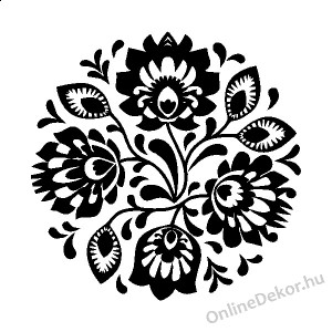 Wall sticker, Wall tattoo, Wall decoration, Wall decal - Folk - Folk pattern 2234