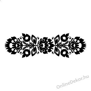Wall sticker, Wall tattoo, Wall decoration, Wall decal - Folk - Folk pattern 2242
