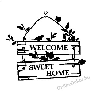 Faldekoráció, Falimatrica, Faltetoválás - Egyéb kiegészítők - Sweet Home 2259