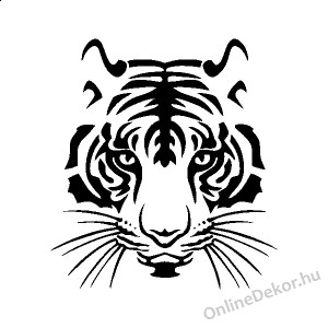 Wall sticker, Wall tattoo, Wall decoration, Wall decal - Animal - Tiger 2260