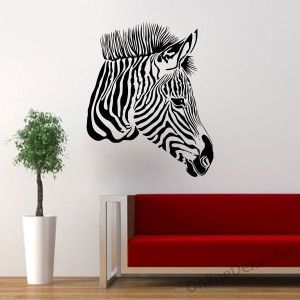 Wall sticker, Wall tattoo, Wall decoration, Wall decal - Animal - Zebra 2272