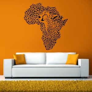 Wall sticker, Wall tattoo, Wall decoration, Wall decal - Animal - Cheetah 2275