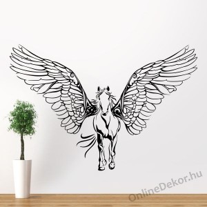 Wall sticker, Wall tattoo, Wall decoration, Wall decal - Animal - Pegazus 2282