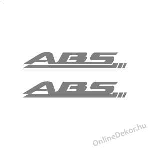 Motormatrica, Motor dekor&aacute;ci&oacute;k - 01.Motormatric&aacute;k - Suzuki - ABS (Suzuki)