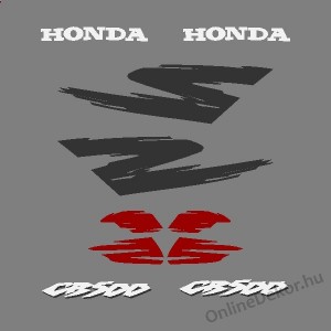 Motormatrica, Motor dekor&aacute;ci&oacute;k - 01.Motormatric&aacute;k - Honda - CB500