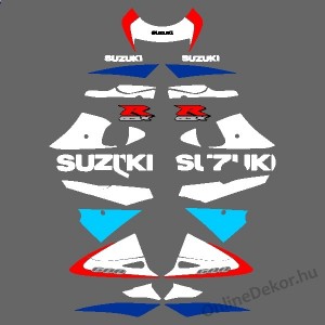 Motor sticker, Motor decal - 01.Motor sticker - Suzuki - GSX-R 600