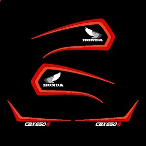 Motor sticker, Motor decal - 01.Motor sticker - Honda - CBX 650E (1982-1987)