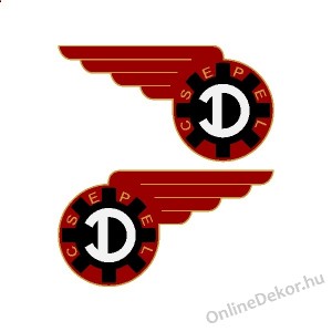 Motormatrica, Motor dekor&aacute;ci&oacute;k - 01.Motormatric&aacute;k - Csepel - D-Csepel 125 (1949-1954)