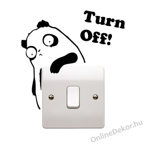 Faldekor&aacute;ci&oacute;, Falimatrica, Faltetov&aacute;l&aacute;s - &Aacute;llat - Panda_Turn Off 2319