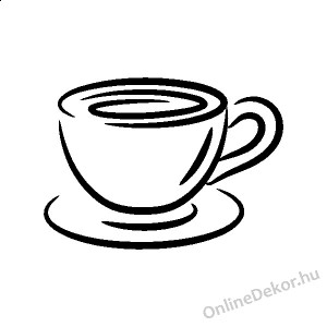 Wall sticker, Wall tattoo, Wall decoration, Wall decal - Kitchen - Coffee (5) 2386