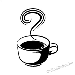 Wall sticker, Wall tattoo, Wall decoration, Wall decal - Kitchen - Coffee (6) 2387